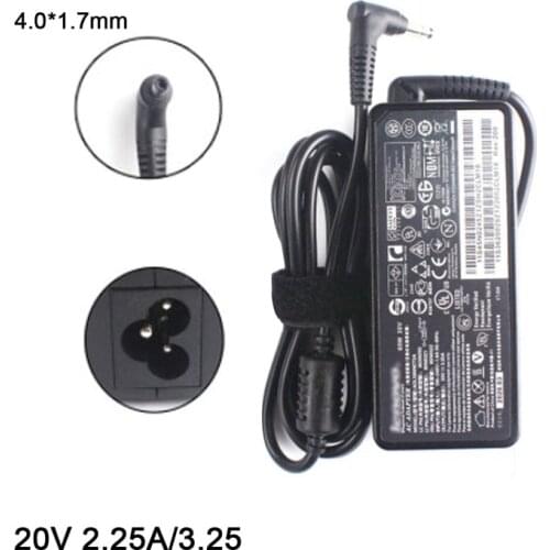 20V 3.25A 65W 4.0*1.7mm AC Adapter For Lenovo ideapad 100-14IBY 15 B50-50 10 miix5 Laptop Power Supply
