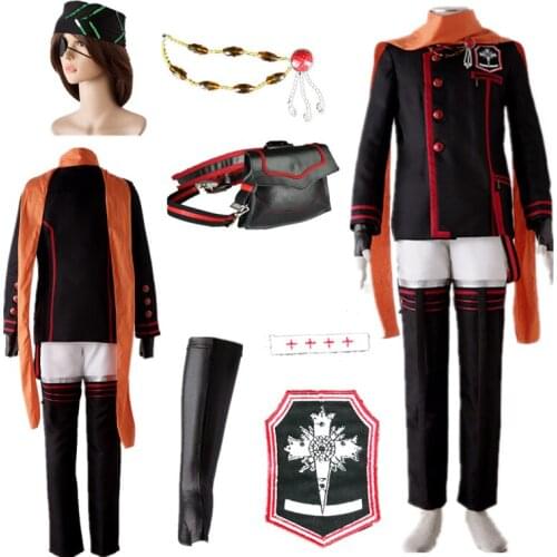 D.Gray Man Cosplay Japanese Anime Lavi Gray Ark Cosplay Costume Halloween