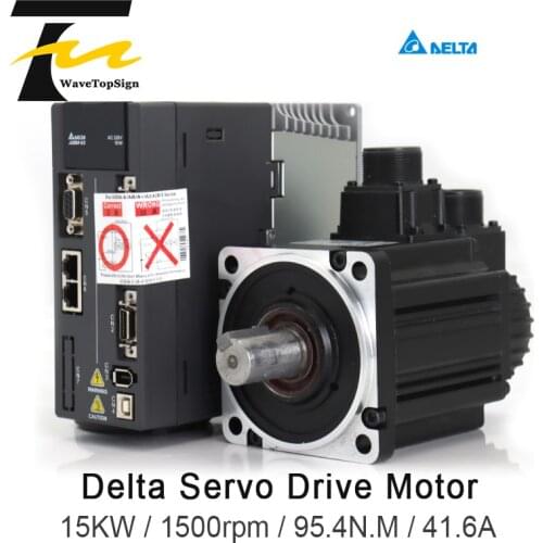 Delta Servo Absolute Value Motor ASD-A2-1F23-M ECMA-F1221FRS 15KW 1500rpm 95.4N.M 41.6A
