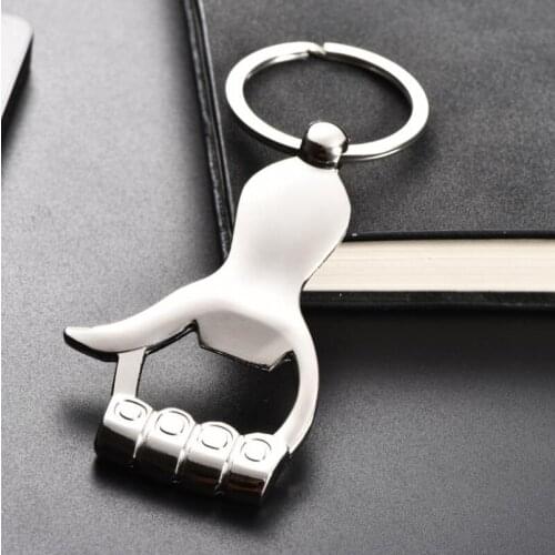 Kitchen Hand Palms Bottle Opener With Keychain Key Chain Ring For Wedding Favor Baby Shower Gift LX6824