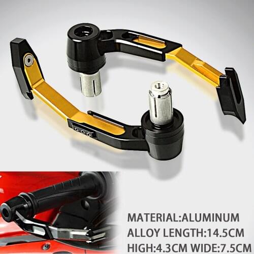 Motorcycle 7/8" 22mm Handlebar Brake Clutch Levers Protector Guard For YAMAHA TMAX 500 XP 530 DX SX TMAX500 TMAX530 YZ450F FAZER