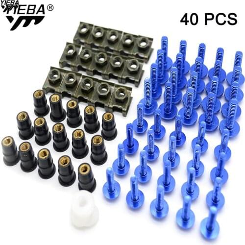 Unicersal Motorcycle fairing screw bolt windscreen screw FOR YAMAHA YZF R1 R25 R15 R6 R125 kawasaki z750 Z800 FZ8 FZ1 FZ6R Z900