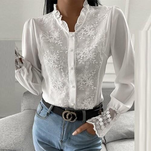 Женские рубашки с вышивкой Mrs win China At AliExpress
