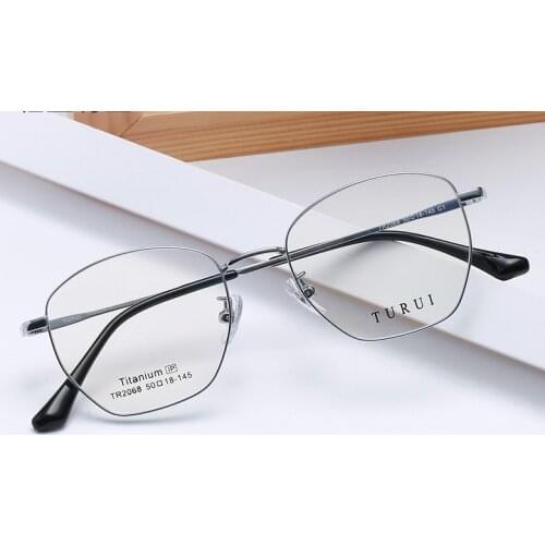 New Fashion High Quality β Titanium Spectacle Frame Super Light Weight Men Women Eyeglasses Frame Comfort Eyewear
