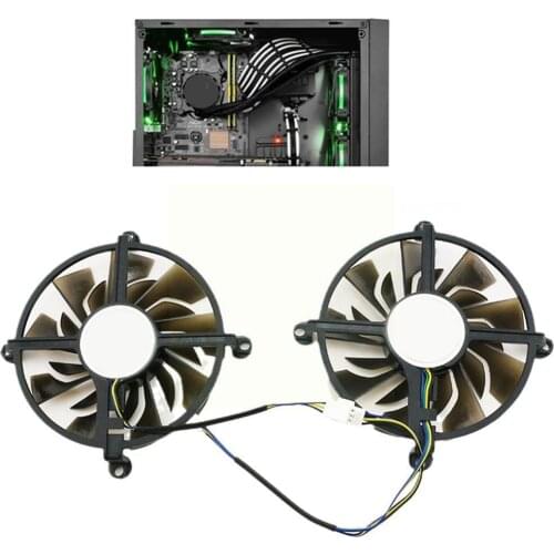 A Pair Of For Zotac GTX1060 960 950 Destroyer HA P106-100 Graphics Parts Card Cooling Fan Cooling Repair Fan N9W3