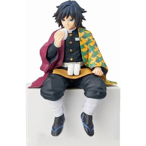 Pre-Sale Demon Slayer Tomioka Giyuu Rice Ball Pressed Instant Noodle Anime Figure Pvc Model Cartoon Toys Anime Gift Ornaments