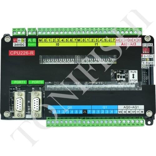 PLC industrial control board s7-200 cpu226cn simple board module, 16 inputs, 14 outputs, with analog programmable controller