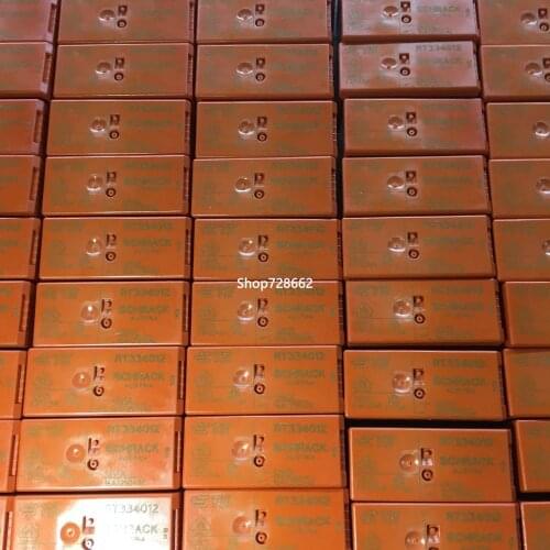 RT334012 RT334024 Power Relais 16A 250VAC 12VDC 6 pins