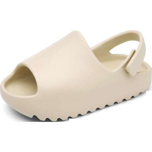 Children Sandals Summer Toddler Boys Girls Home Shoes Thick-soled Sandals Small Kids Bathroom Baby Sandals Candy Color