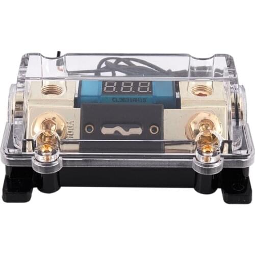 Heavy Duty ANL Fuse 0/2/4 Gauge AWG ANL Fuse Holder with 100 Amp Fuse Car Audio Fuse