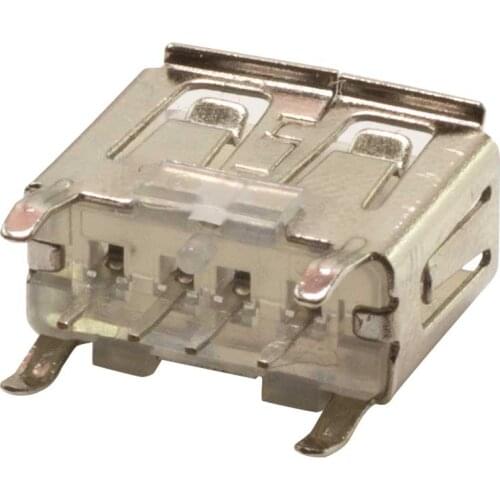 USB FEMALE CHASSIS DİK TRANSPARENT (USB109) * PIONEER CAR TAPE USB CHASSIS