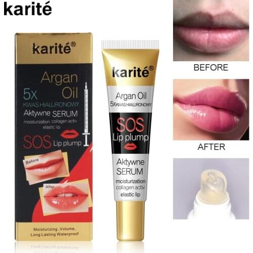 Volumising Lip Plumper Serum Moisturizing Lips Repairing Mask Reduce Lip Fine Lines Collagen Lip Plumper Oil Gloss Care TSLM1