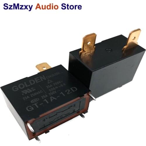 10PCS/Lot Relay GT-1A-12D 12V 25A 250V