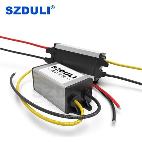 12V 24V to 5V DC power supply buck 8-40V to 5V automotive transformer module power converter waterproof CE RoHS