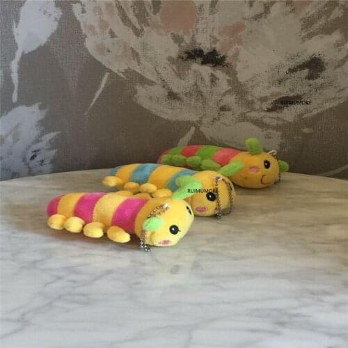 3Colors - 13CM DOLL Plush Stuffed TOY Soft Figure Keychain TOY , keys Pendant TOY