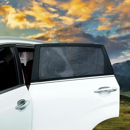 Auto Universal Sunproof Shade Car Interior Accessories Anti-uv Thermal Insulation Side Windows Sunshade Car Curtain