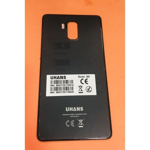 Used Original Protective Battery Case Cover for UHANS MX MTK6580 Quad Core Free shipping
