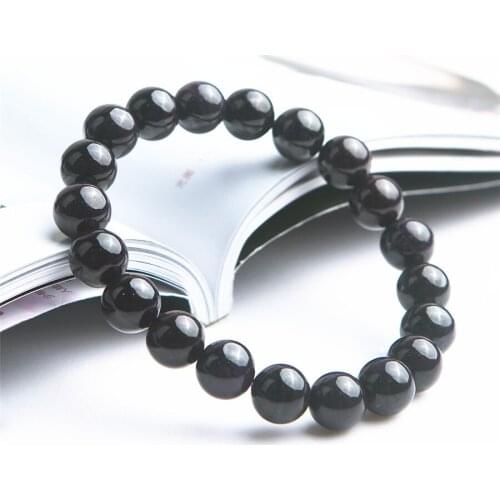 10mm Genuine Natural Sugilite Gems Stone Woman Men Bracelet Healing Crystal Round Bead Stretch Bracelet