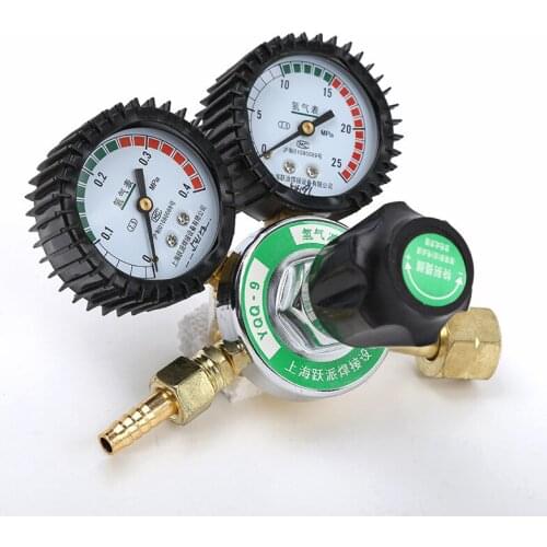 Hydrogen meter hydrogen pressure gauge gas pressure reducing valve welding and cutting accessories hydrogen pressure reducer