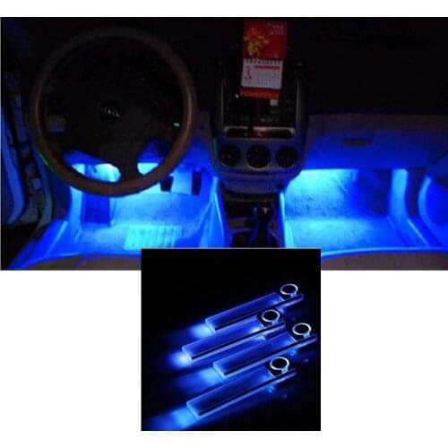 Car Body Detector Trim Foot Ambience Lamp Four Lamp Beads Free Broken Line For Mazda CX-5 CX5 2nd Gen 2017 2018 2019 2020