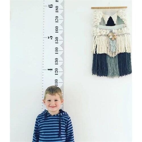 Kids Height Ruler Cartoon Height Gauge For Children Room Measure Ruler Wall Sticker for Kids Room Home Decoration Hang