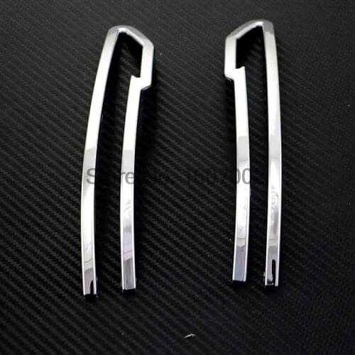 For Nissan Qashqai 2014 2015 2016 2pcs ABS Chrome Side Rearview Mirror Molding Strip Cover Trim Protector Decoration
