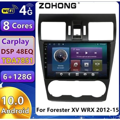 DSP 4G For Subaru Forester XV WRX 2013 2014 2015 Android GPS Audio Stereo Navigation Autoradio Car Radio Multimedia Video Player
