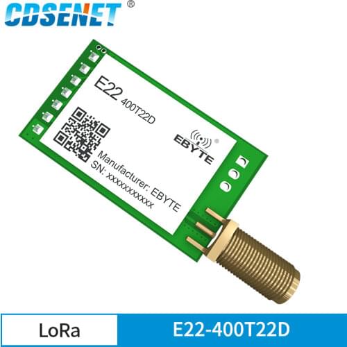 E22-400T22D SX1268 New LoRa Module 433MHz 22dBm IoT Module Relay Networking UART Interface Long Range Transmitter and Receiver