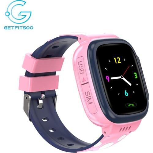 Getfitsoo Y92 Smart Watches Kids SOS Helper LBS WIFI Anti-lost Smart-watch Baby 2G SIM Call Clock Student Camera Locate Tracker