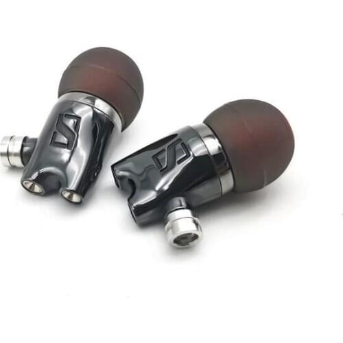 IE800 Earbuds HiFi 1BA+1DD Hybrid In-ear Ceramic Earphone Earbud Earbuds Wth MicTop Quality mmcx Headset cable For shure SE535