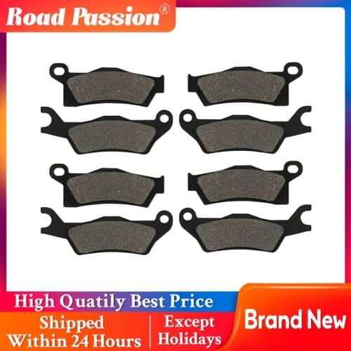 Road Passion Motorcycle Front and Rear Brake Pads For CAN AM Renegade 500 STD EFi Renegade 800 R STD XXC Renegade 1000 STD FA618