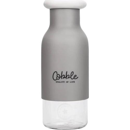 Creative fashion cobblestone water bottle simple Korean version of anti-scalding glasses for men and women
