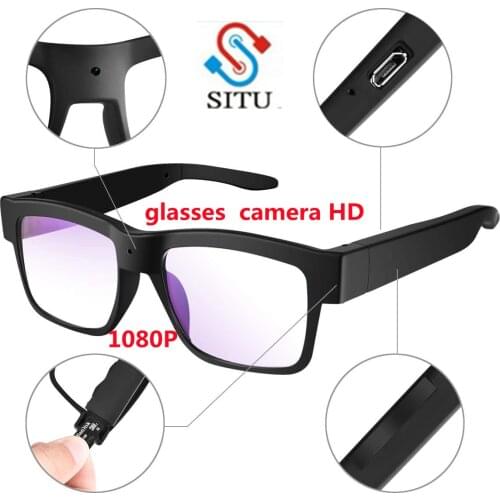 1080P HD Glasses Camera Video Driving Record Cycling Video Smart Glasses With Eyewear Camcorder For Outdoor Mini Camera