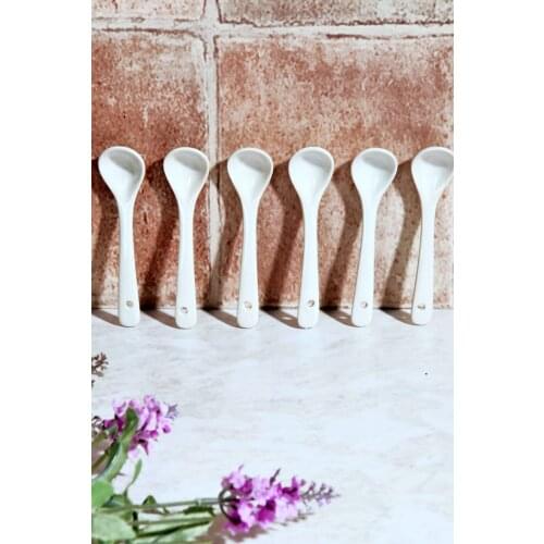 Sampurchase Porcelain 6'Lı Spoon Set