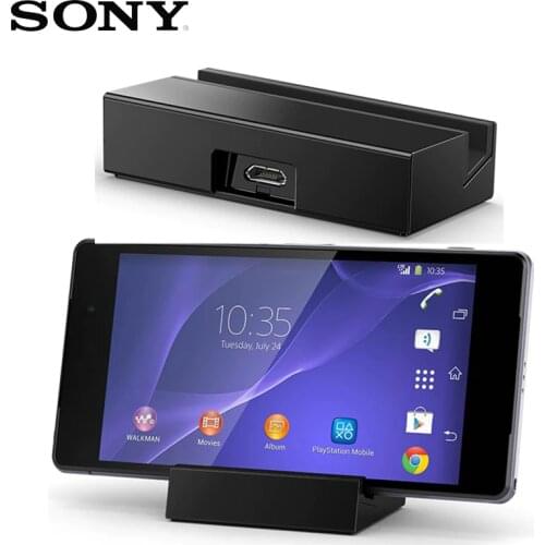 Original Sony Stand Charger Desktop Charging Dock DK36 For SONY L50w SO-03 D6502 D6503 Xperia Z2 L50T L50U L50W
