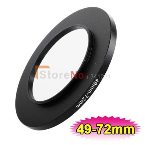 49mm-72mm 49-72 mm 49 to 72 Step Up Ring Lens Filter Adapter ring