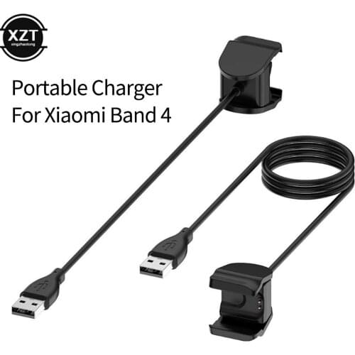 Charger Wire For Xiaomi Mi Band 4 Smart Wristband bracelet For Mi band 4 Charging cable 1m 30cm USB Fast Charging Data Cable