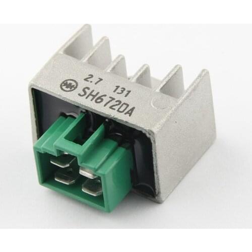 Motorcycle voltage regulator rectifier for