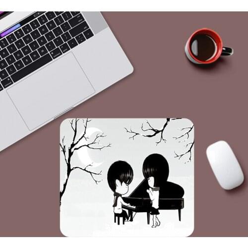 Cute Cartoon Laptop Computer Mousepad Small Mousepad Gamer Computer Gaming Mouse Pad PC Gaming Player Mice Mat Mouse Mat 21x26cm