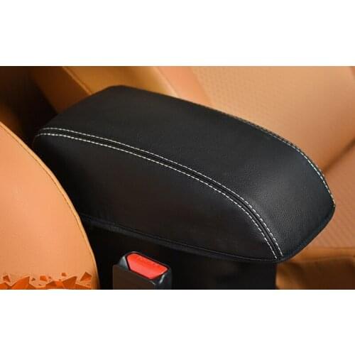 1pc for NISSAN KICKS 2017 with letter Central armrest protective cover Decorative sleeve