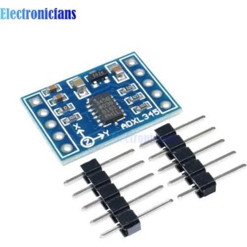 ADXL345 3-Axis Digital Acceleration of Gravity Tilt Module AVR ARM MCU For Arduino 3V-5V Power Supply
