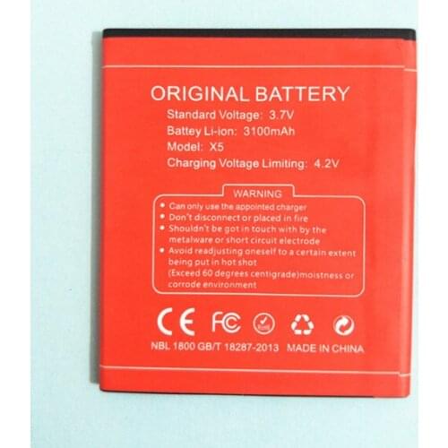 AZK High quality 3100mAh battery for Doogee X5 Battery High Capacity Batterie Bateria Accumulator for Doogee X5 Pro X5S