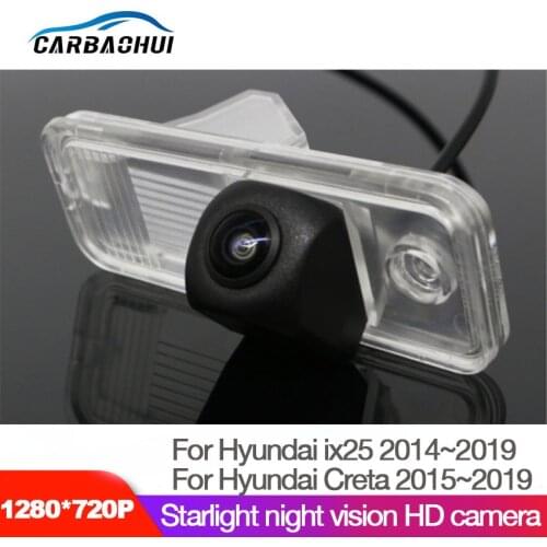 Car Rear View Back Up Reverse Parking Camera For Hyundai Creta 2015~2019 CCD HD Night Vision Waterproof CAMERA