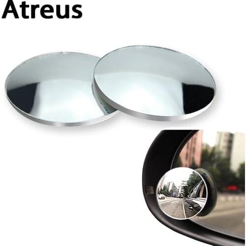 Atreus 2x Car Styling High Definition Rearview Mirror Sticker For Nissan qashqai Citroen c4 c5 c3 Chevrolet cruze aveo Peugeot