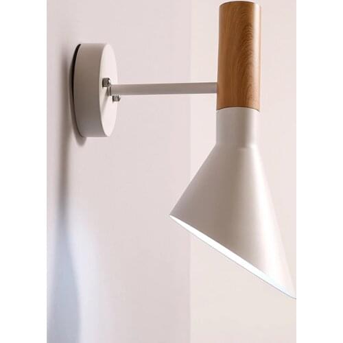 Free Shipping Replica Modern Vintage Arne Jacobsen wood LIKE Wall lights Creative AJ iron Wall lamp Modern Sconce light