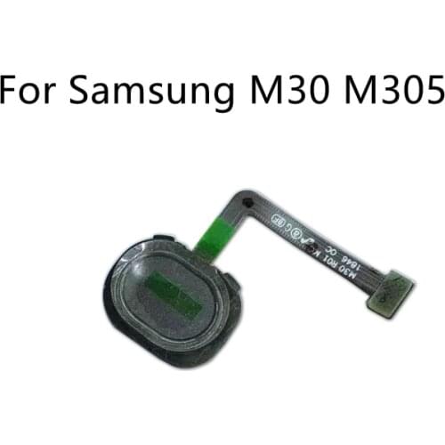 For Samsung Galaxy M30 M305 Fingerprint Scanner Flex Cable Touch Sensor ID Home Button Return Ribbon Flex Cable Repair Parts