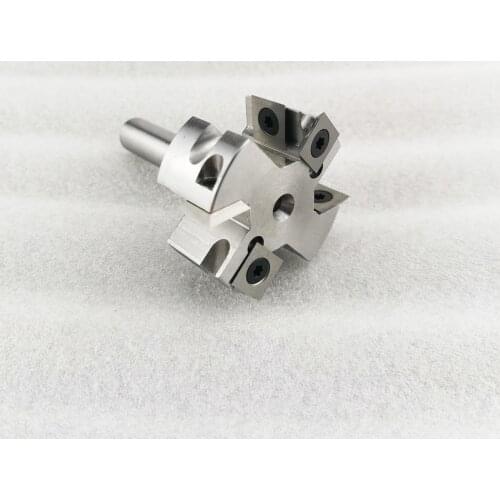 LIVTER 12mm 12.7mm 1/2'' shank Woodworking Machine Milling Tools with Carbide Inserts Spoilboard Surfacing CNC Router Bits