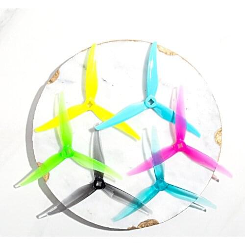 Gemfan Hurricane SL 5125 5.1inch 3 Paddle 1.5/2mm FPV Freestyle Propeller for 2204-2206 Motor RC Drone Iflight Nazgul5 Upgrade