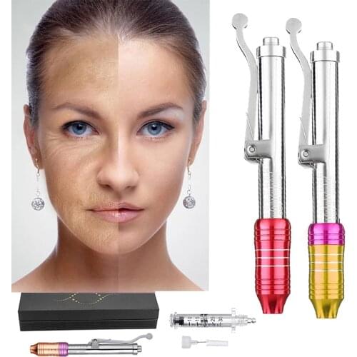 Traditional Peptide Therapy Hyaluronic Acid Beauty Pen, Lip Lift And Remove Wrinkle Ampoules Stainless Steel Injection Machine