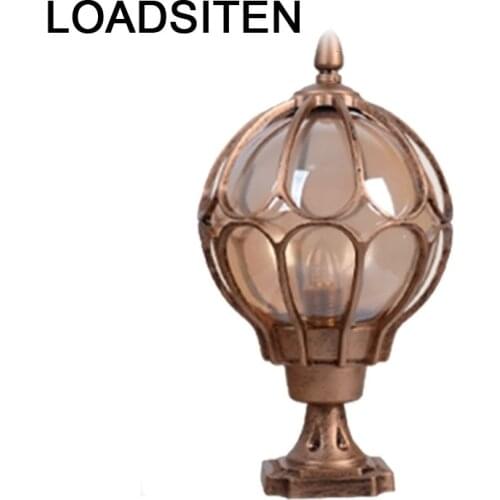 Huisjes Lamp Post Pillar Led Lighting Luminaire Exterieur Outdoor Spotlight Terraza Y Jardin Decoracion Garden Landscape Light